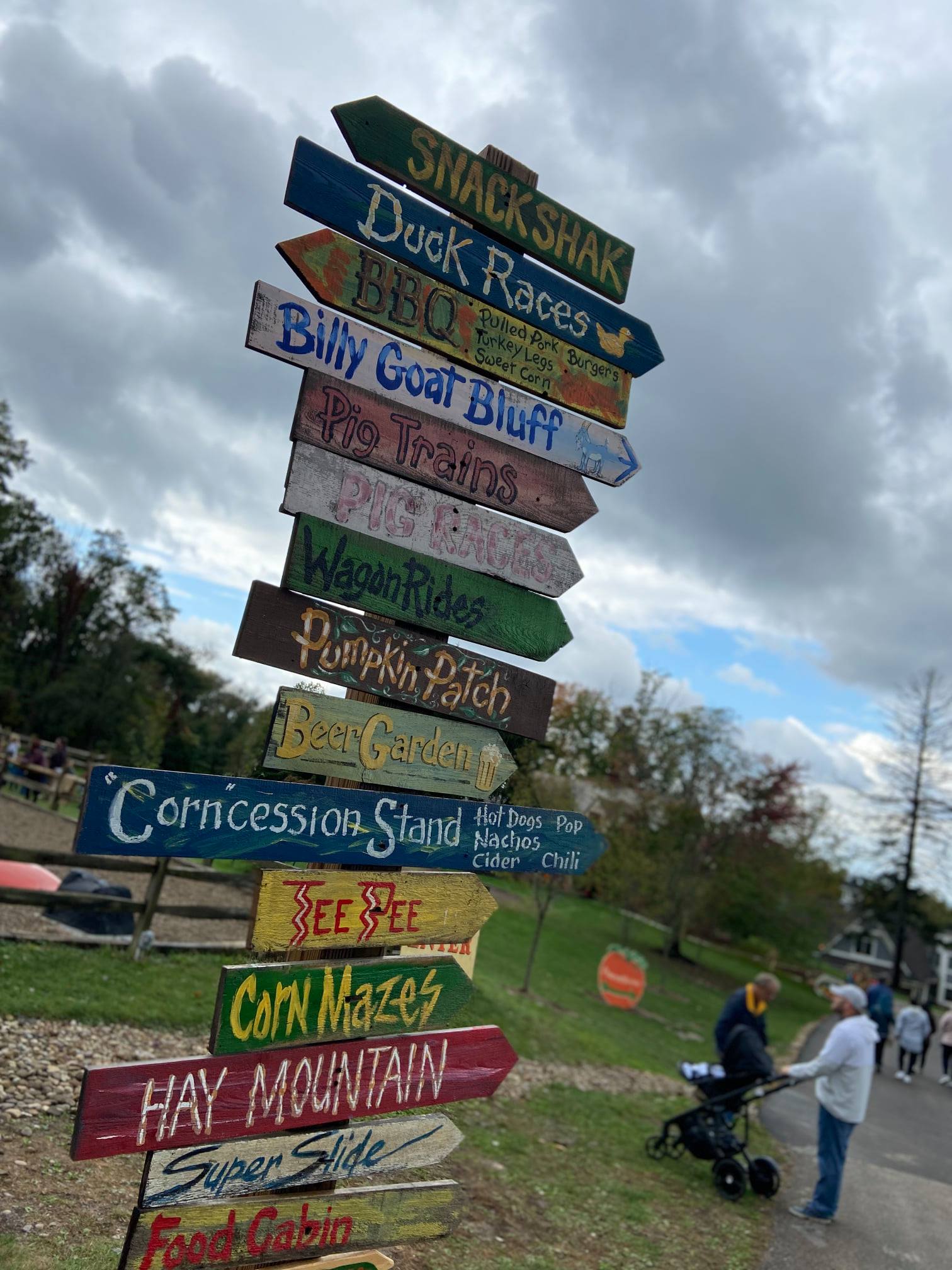 Family fun at Pumpkin Village